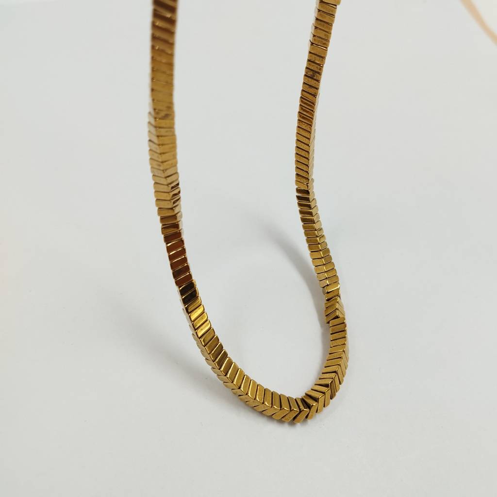 Gold Plated Stainless Steel Larissa Necklace : (S)N-D-12-0