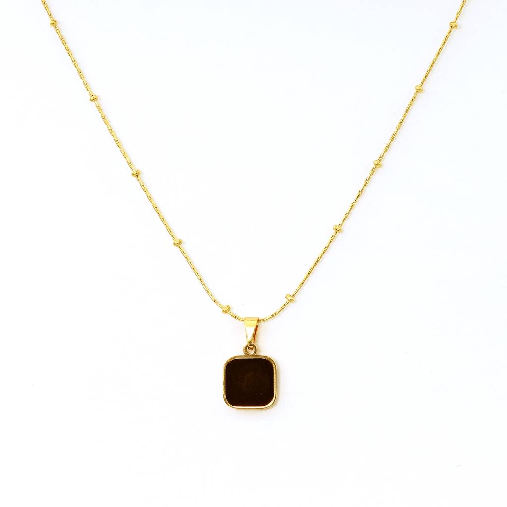 Gold Plated Stainless Steel Kayla Necklace : (S)N-D-4-0