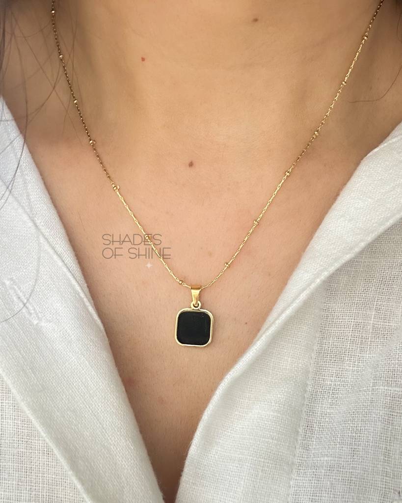 Gold Plated Stainless Steel Kayla Necklace : (S)N-D-4-0