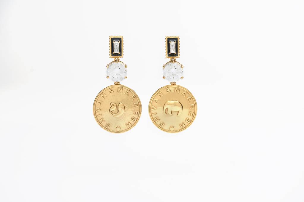 Numisma Drop Earrings : 4007