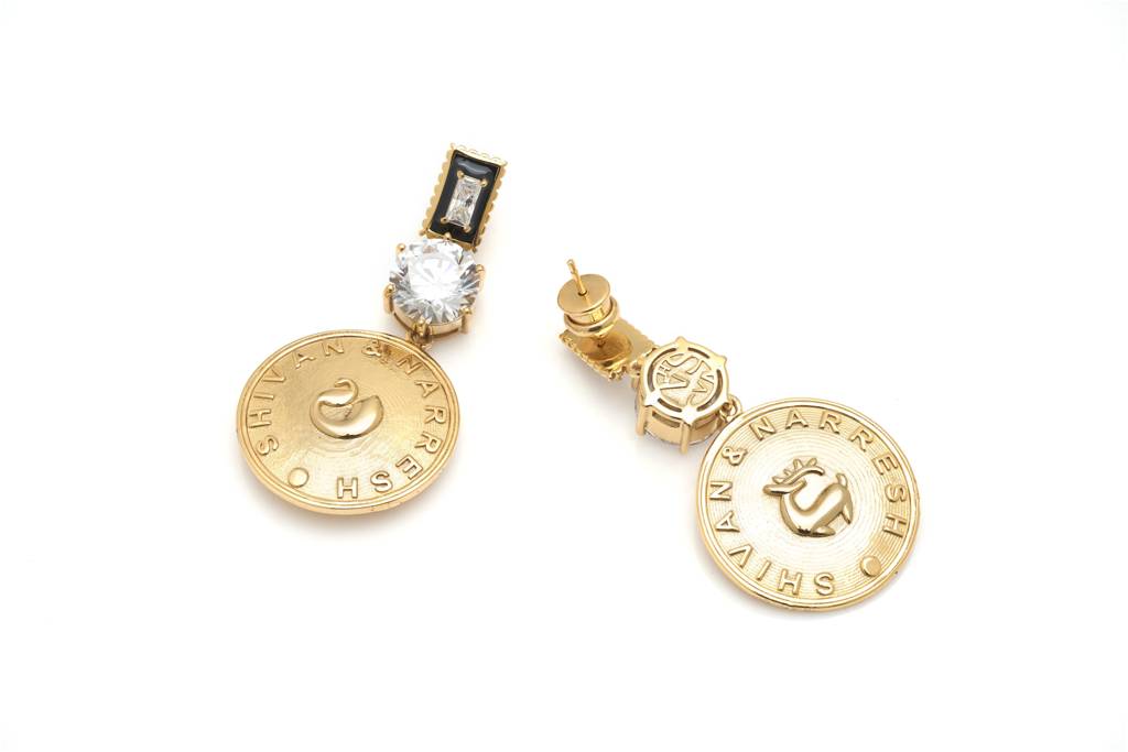 Numisma Drop Earrings : 4007