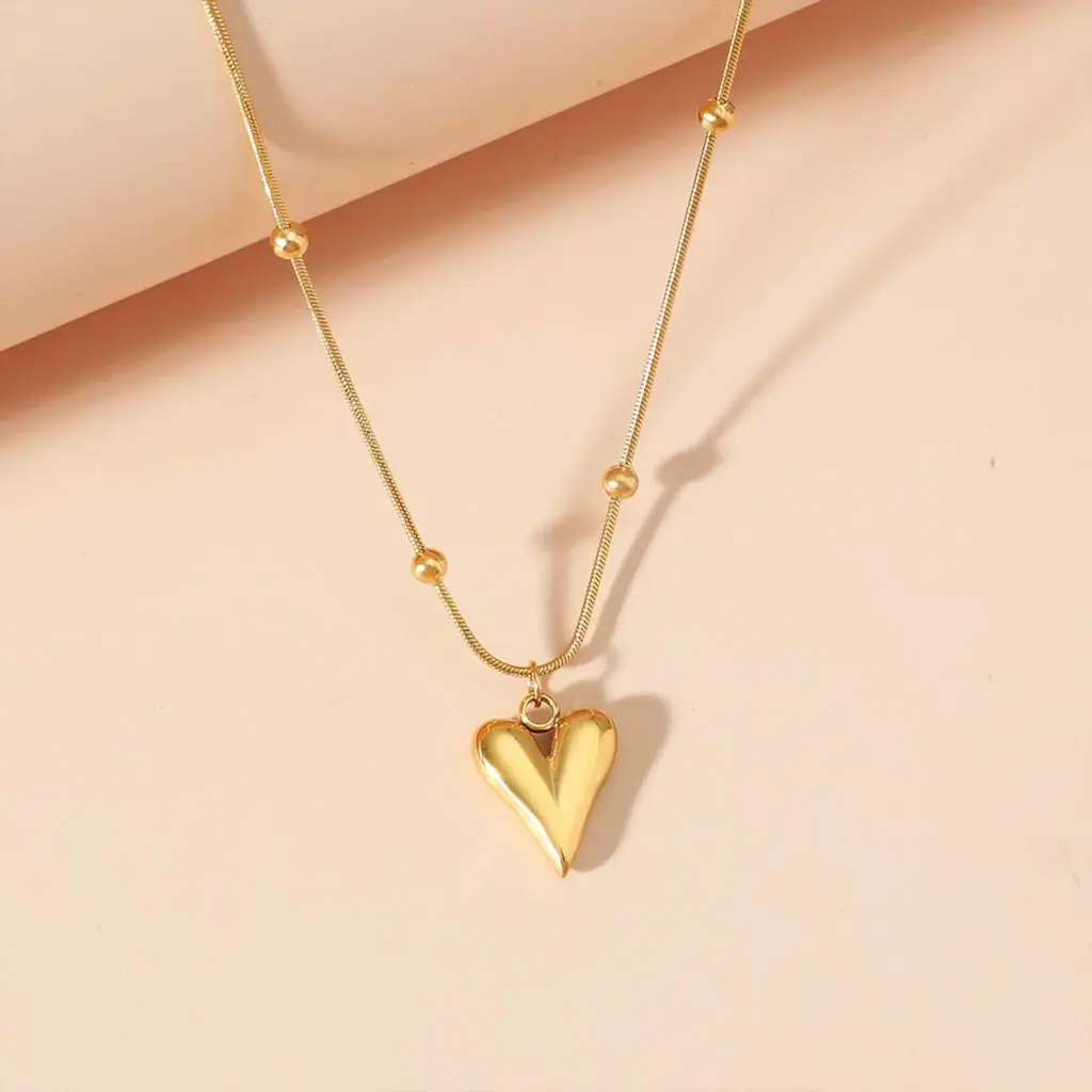 Pointed Heart Pendant : SPG001