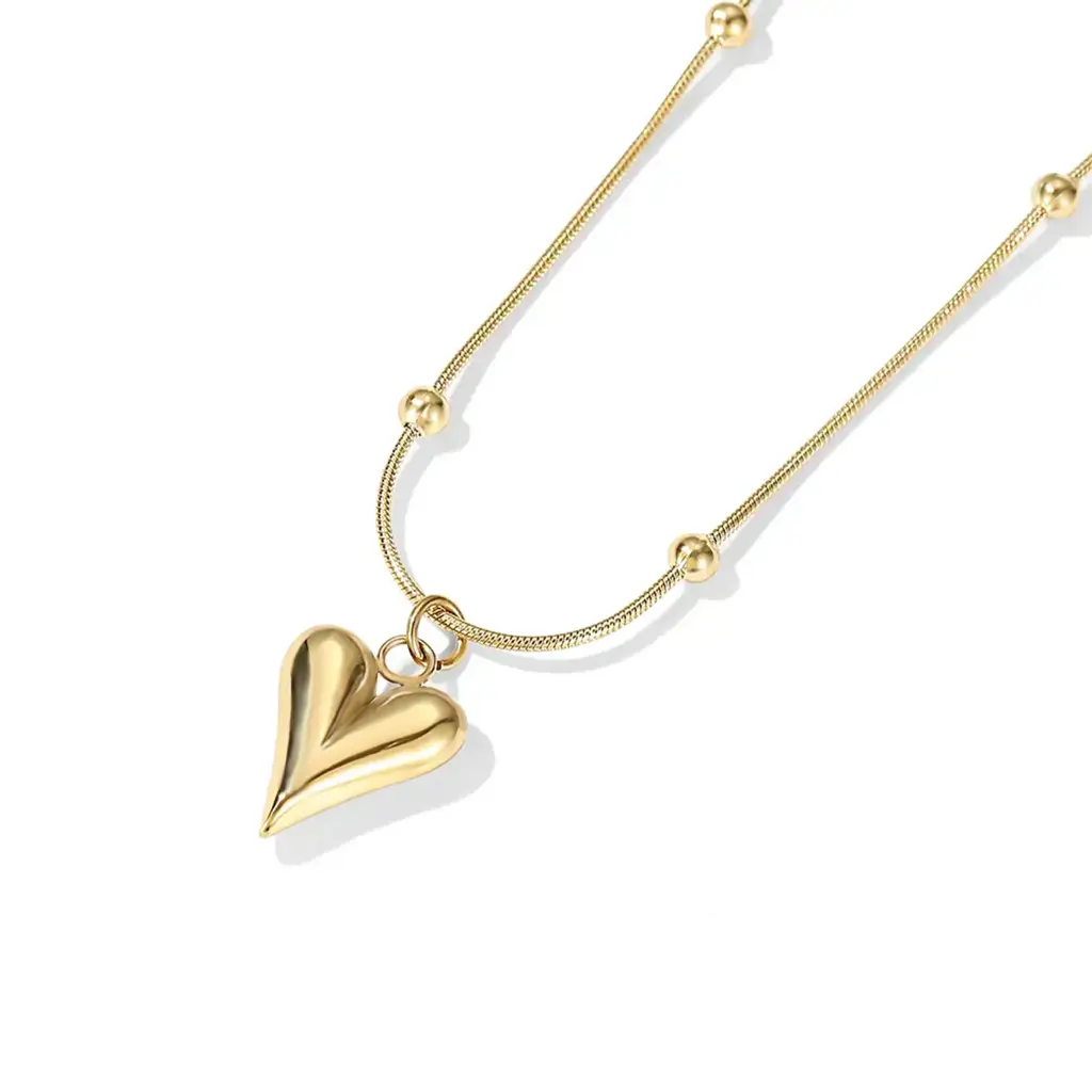 Pointed Heart Pendant : SPG001