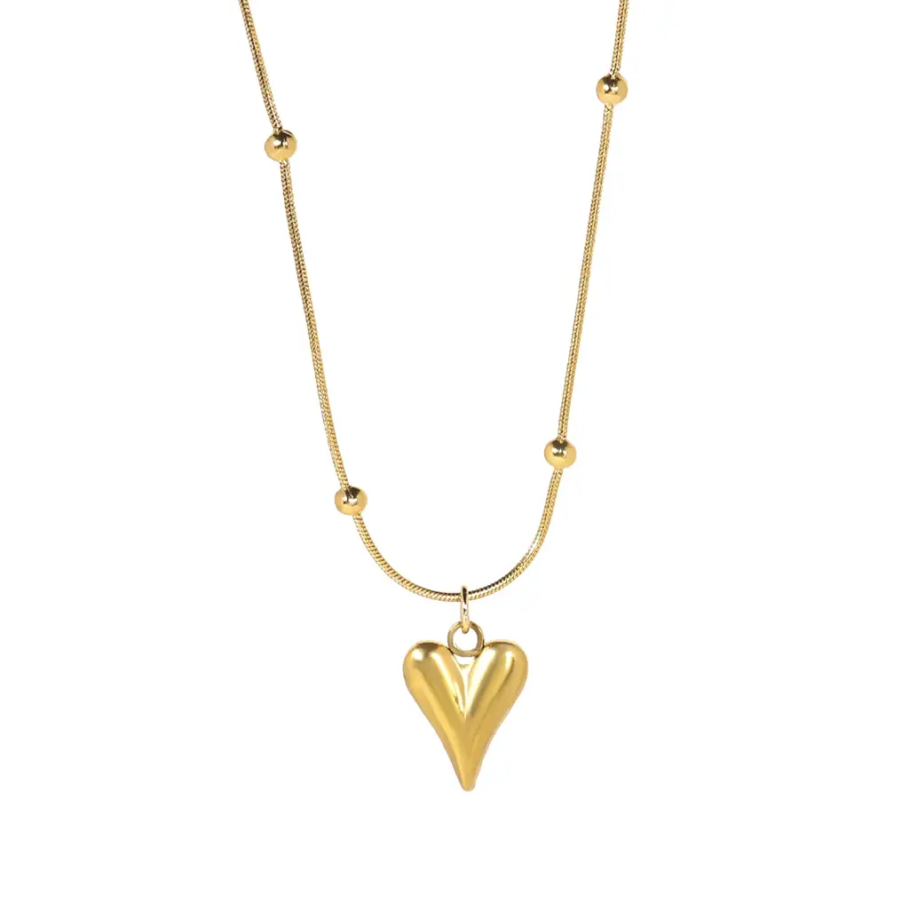 Pointed Heart Pendant : SPG001