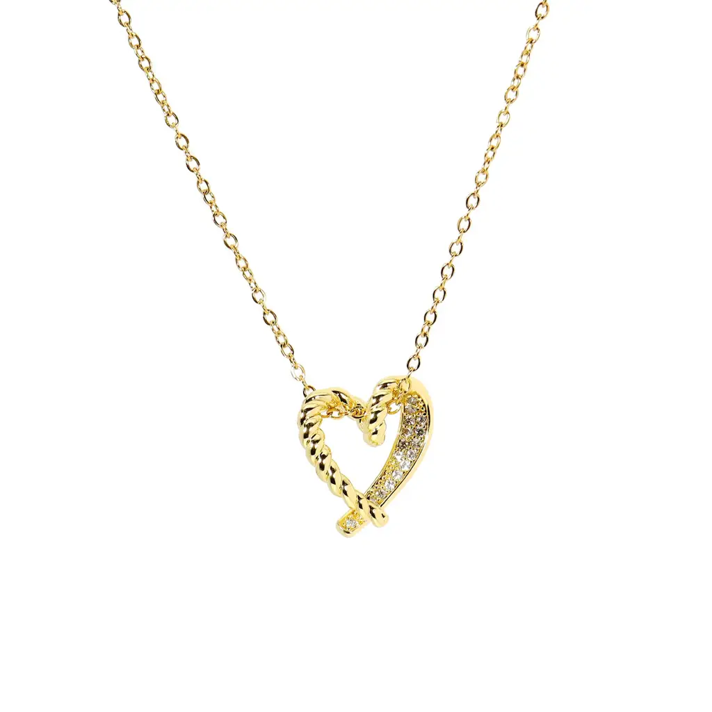Braided Heart Pendant : SPG009