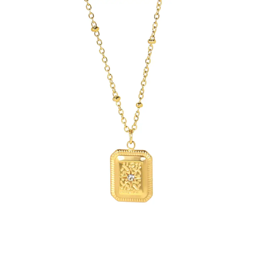 North Star Gold Pendant : SPG020