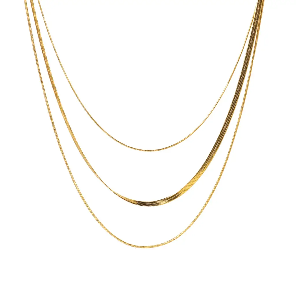 Triple Layer Rope Necklace : SPG024