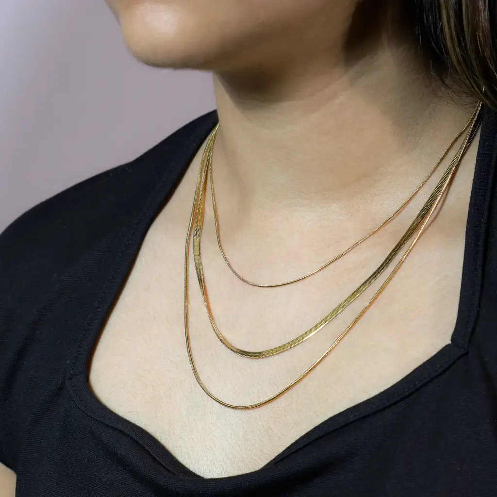 Triple Layer Rope Necklace : SPG024