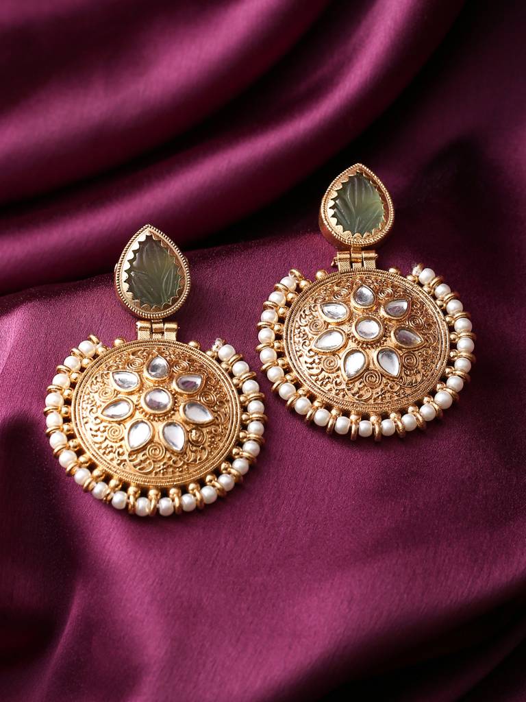 Matte Noor Earrings : ABDE03