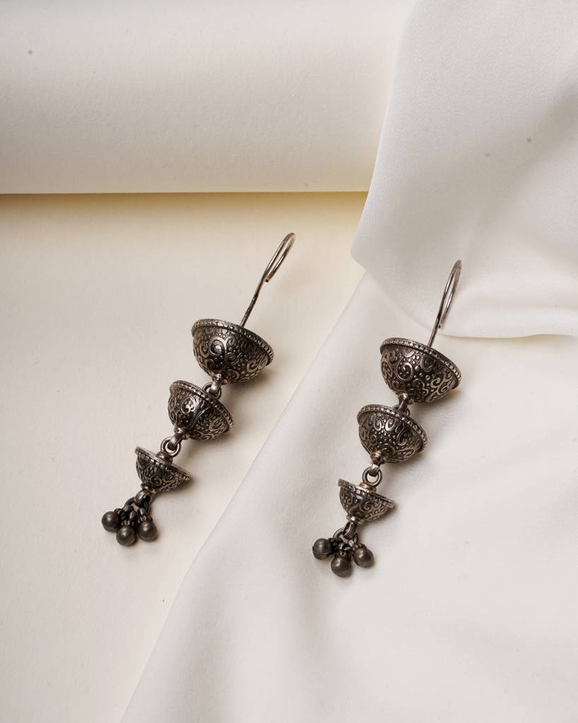 Tribal Triveni Dangler Earring : SPPSEARRING02