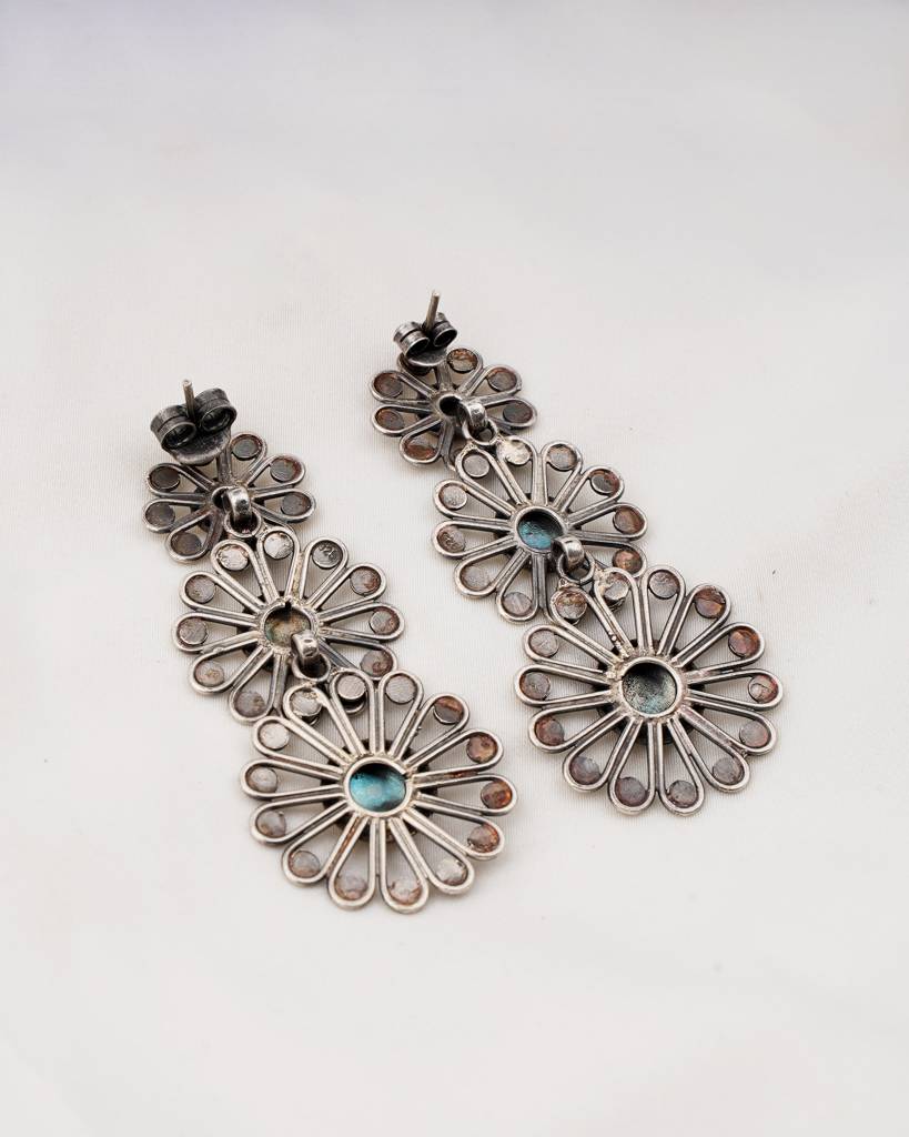 Triveni Phool Cascade Earrings : SPPSEARRING07