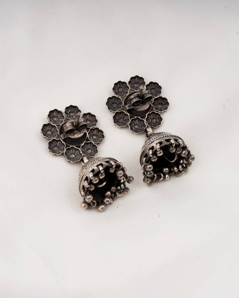 Floral Dome Jhumka Earrings : SPPSJHUMKA03