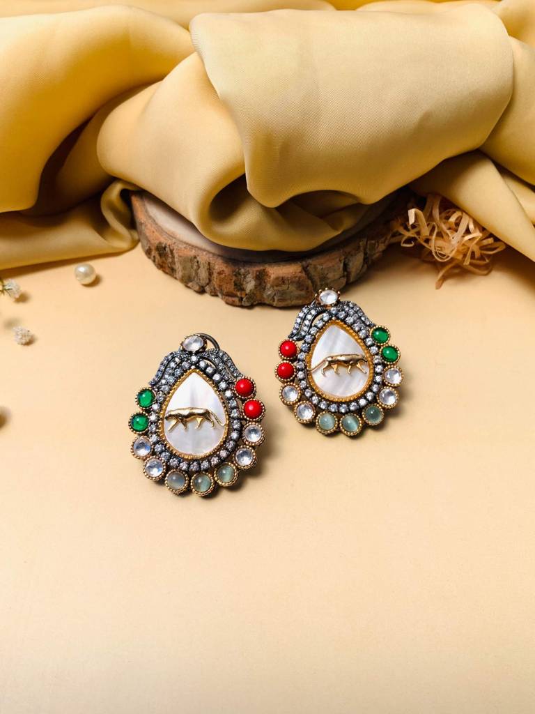 Premimum Sabyasachi Style Stud Earrings : SPSabyasachiEarring