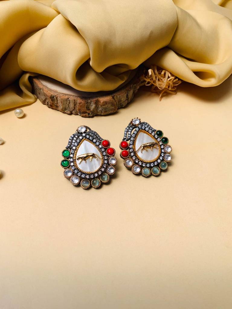 Premimum Sabyasachi Style Stud Earrings : SPSabyasachiEarring