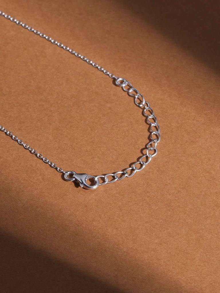 925 Sterling Silver Minimalist Star Necklace : SRWNC23