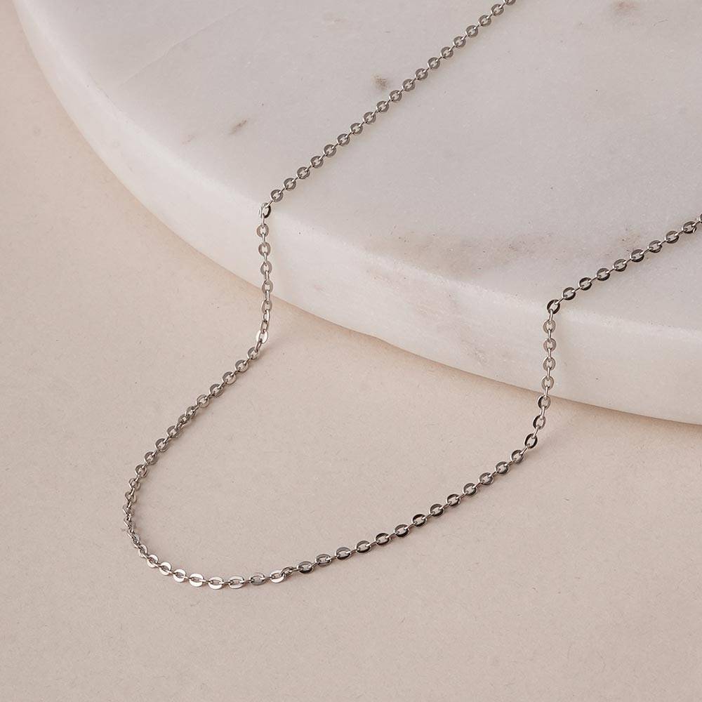 925 Sterling Silver Rolo Chain : SRWNC29
