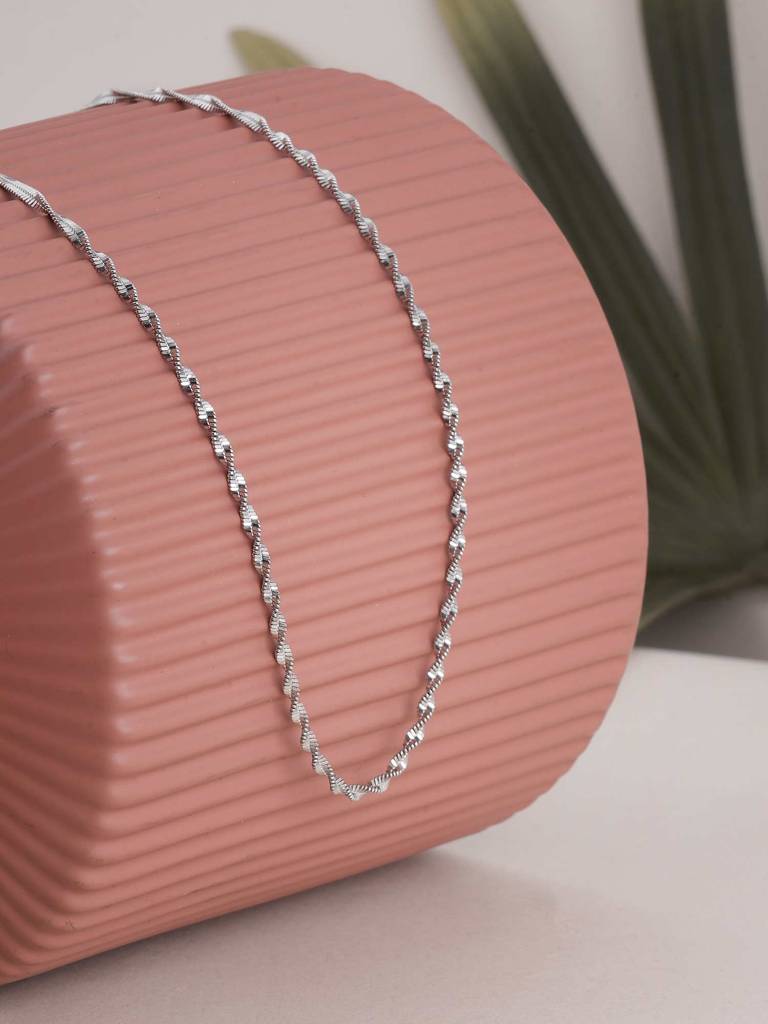 925 Sterling Silver Classic Chain : SRWNC31