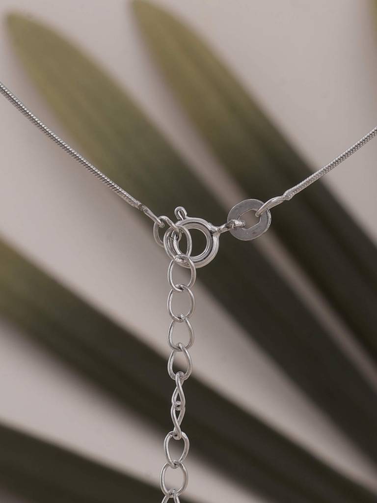 925 Sterling Silver Omega Chain : SRWNC32