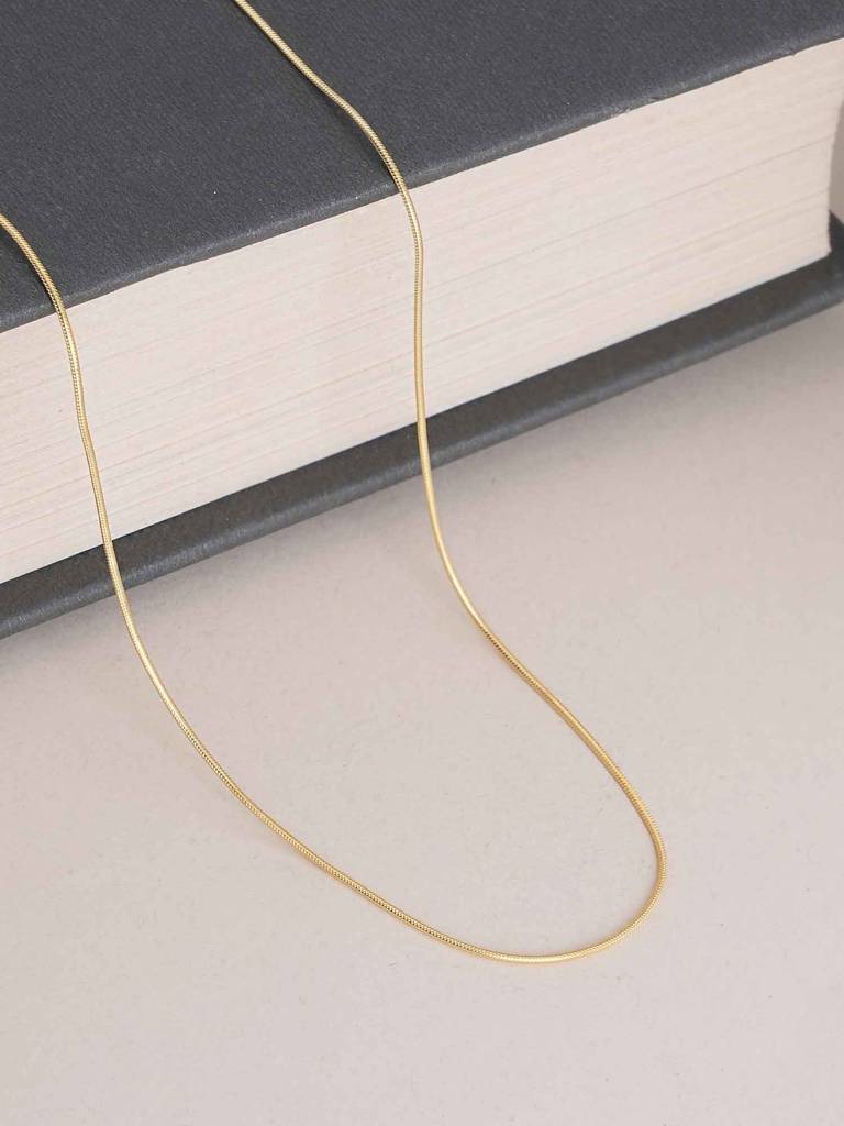 925 Sterling Silver Omega Chain : SRWNC35