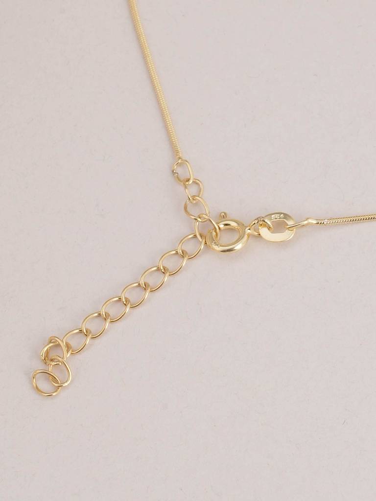 925 Sterling Silver Omega Chain : SRWNC35