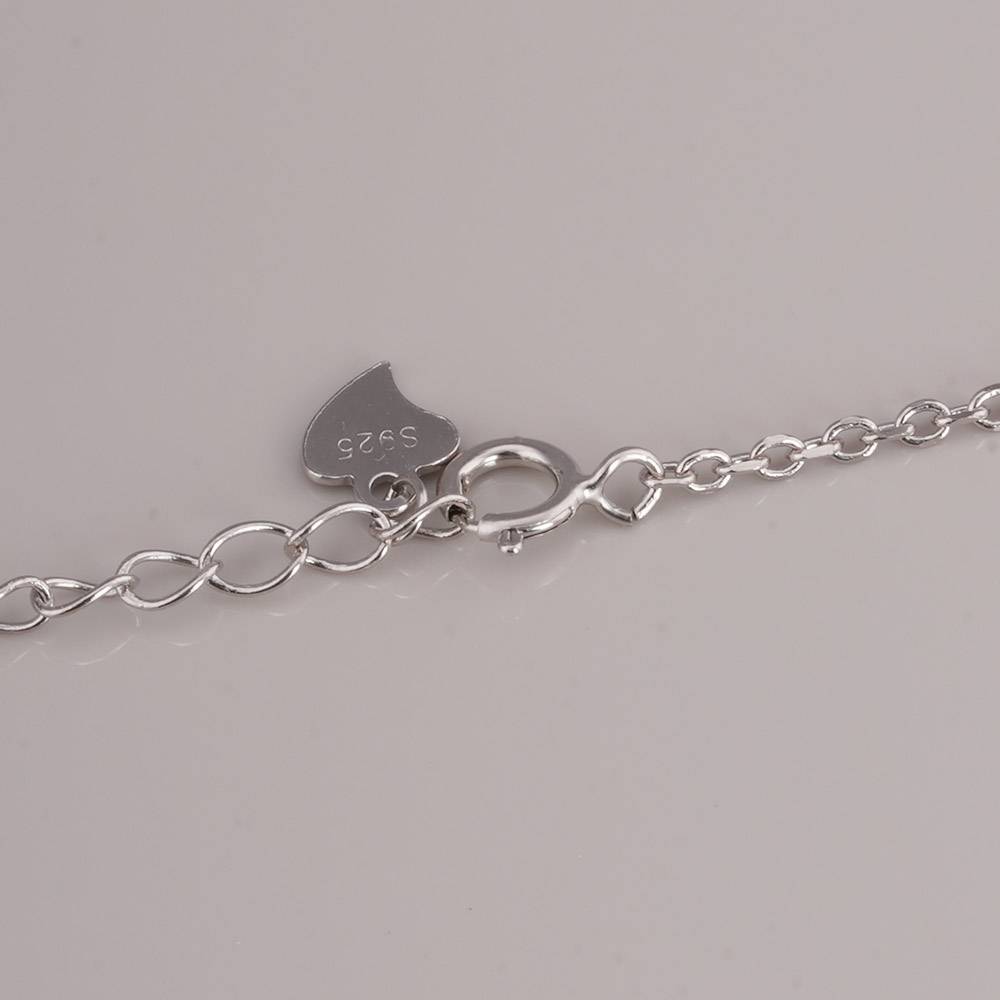 925 Sterling Silver Capsule Pendant Necklace : SRWNC3