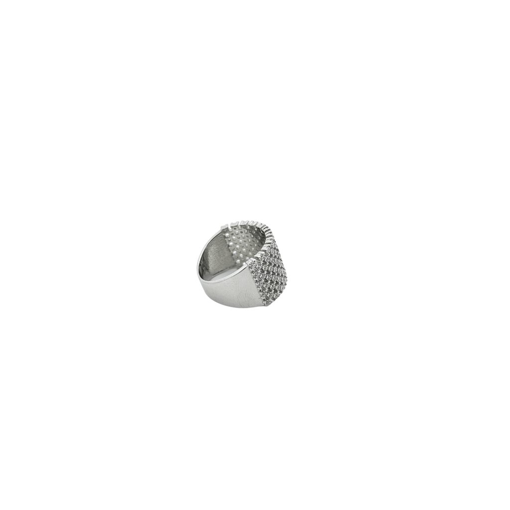 Silver Mat Ring : SS137