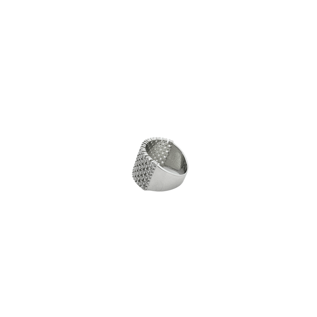 Silver Mat Ring : SS137