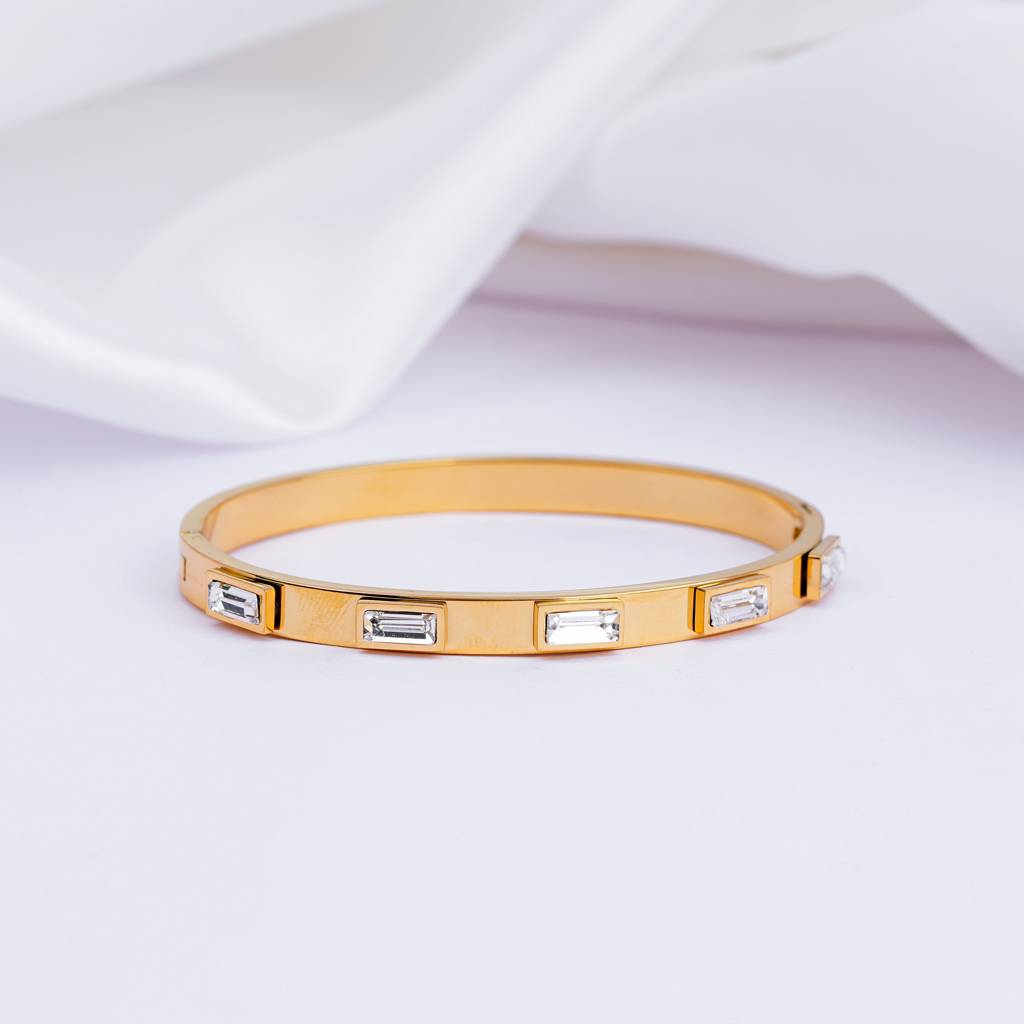 Lustre Line Bangle Bracelet : SSBR21