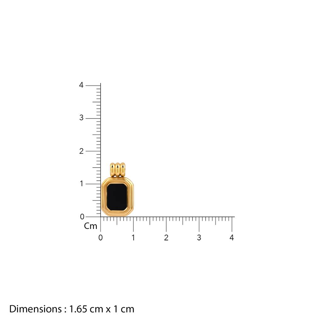 Black Onyx Double Layered Necklace : SSNC21