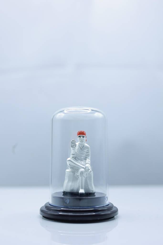 999 Pure Silver Sai Baba Idol : SSS-ID-EF-050