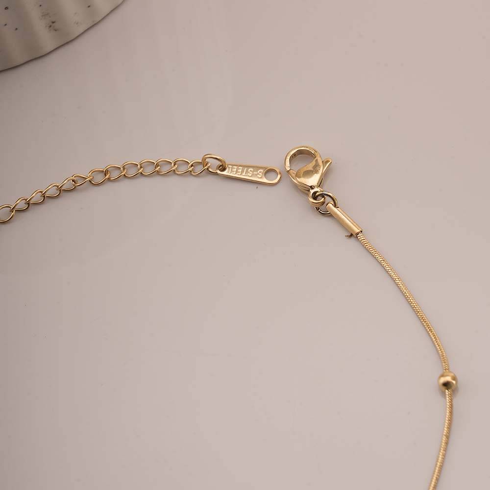 Aurora Gold Anklet For Womens - Waterproof & Anti-Tarnish : SSWAN0019