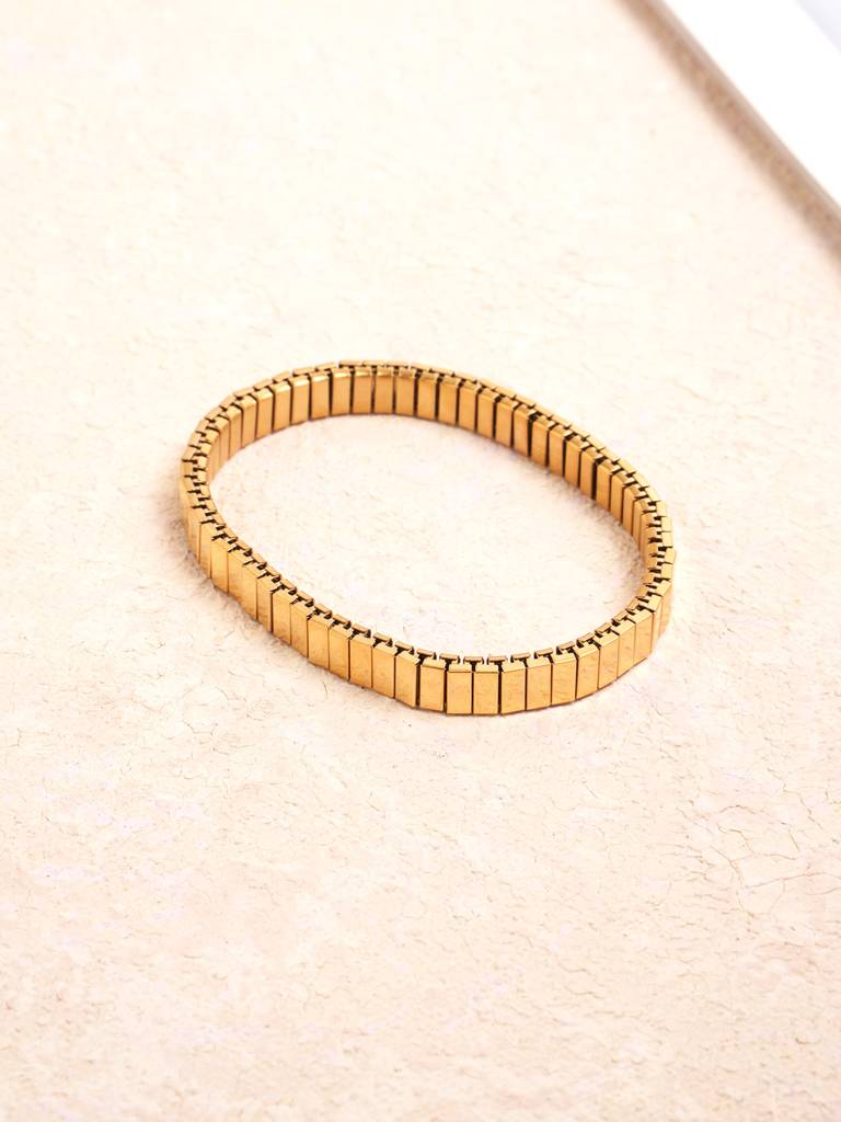 Golden Flex Bracelet For Women : SSWBR0430