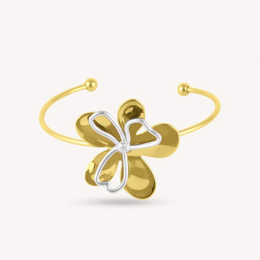 Petal Drama Cuff Bracelet For Women : SSWBR0525