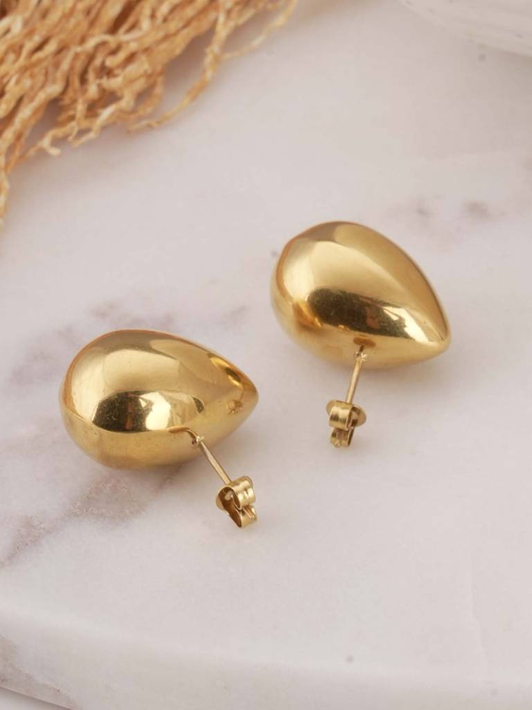 Bold Drop Stud Earrings For Womens - Waterproof & Anti-Tarnish : SSWER0622