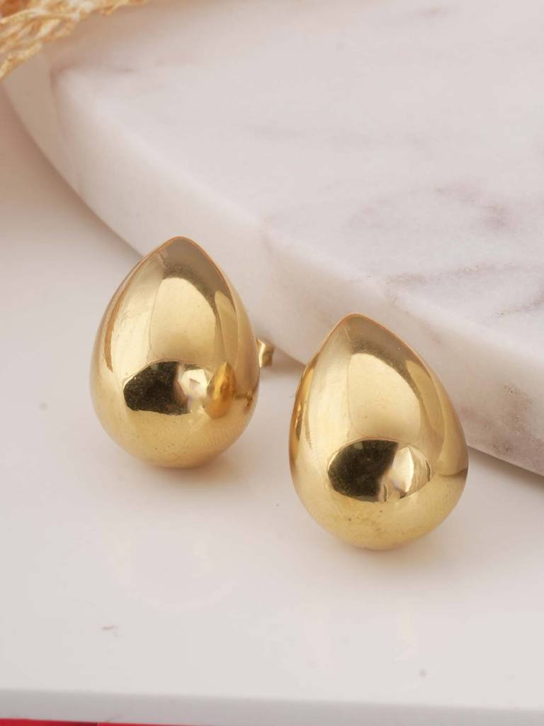 Bold Drop Stud Earrings For Womens - Waterproof & Anti-Tarnish : SSWER0622