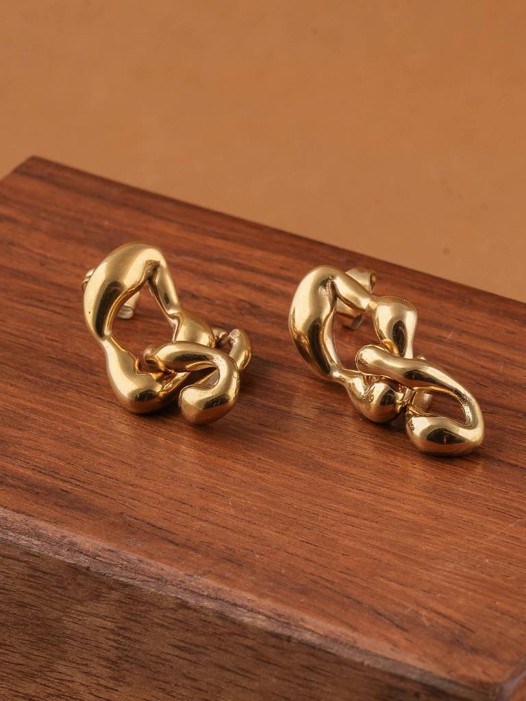 Golden Nexus Links Drops For Women : SSWER0660