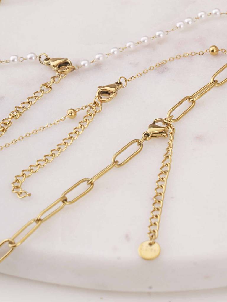 Opulent Harmony Necklace
 For Womens - Waterproof & Anti-Tarnish : SSWNC0340