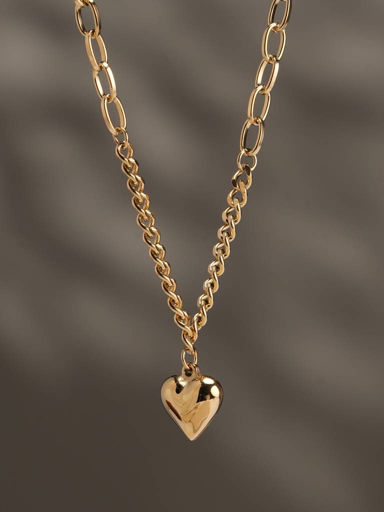 Amour Glow Necklace For Womens - Waterproof & Anti-Tarnish : SSWNC0366