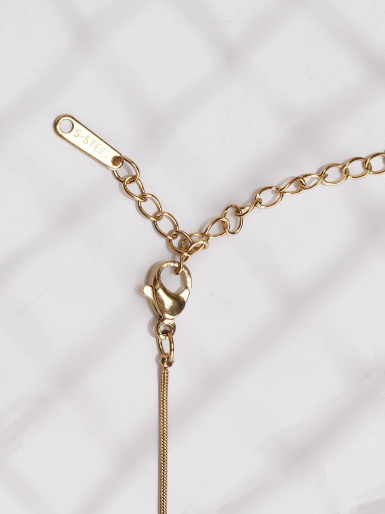 Charm Cluster Layer For Womens - Waterproof & Anti-Tarnish : SSWNC0375