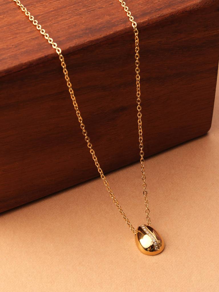 Oval Locket Necklace For Women : SSWNC0439