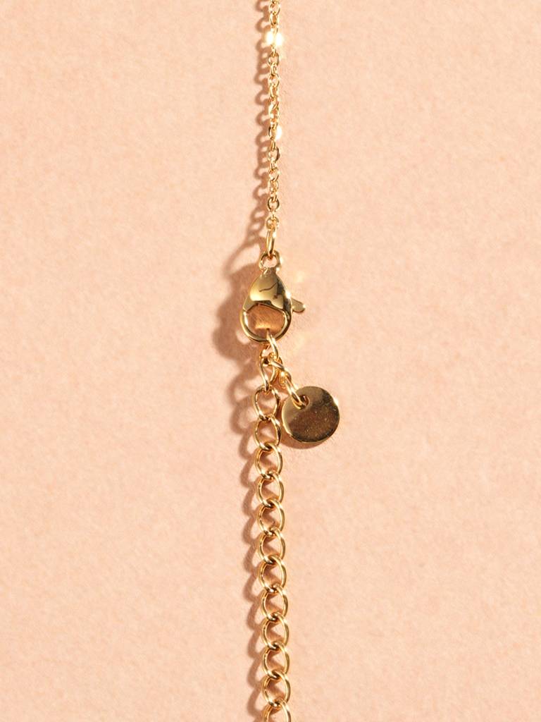 Teardrop Brilliance Necklace For Women : SSWNC0459