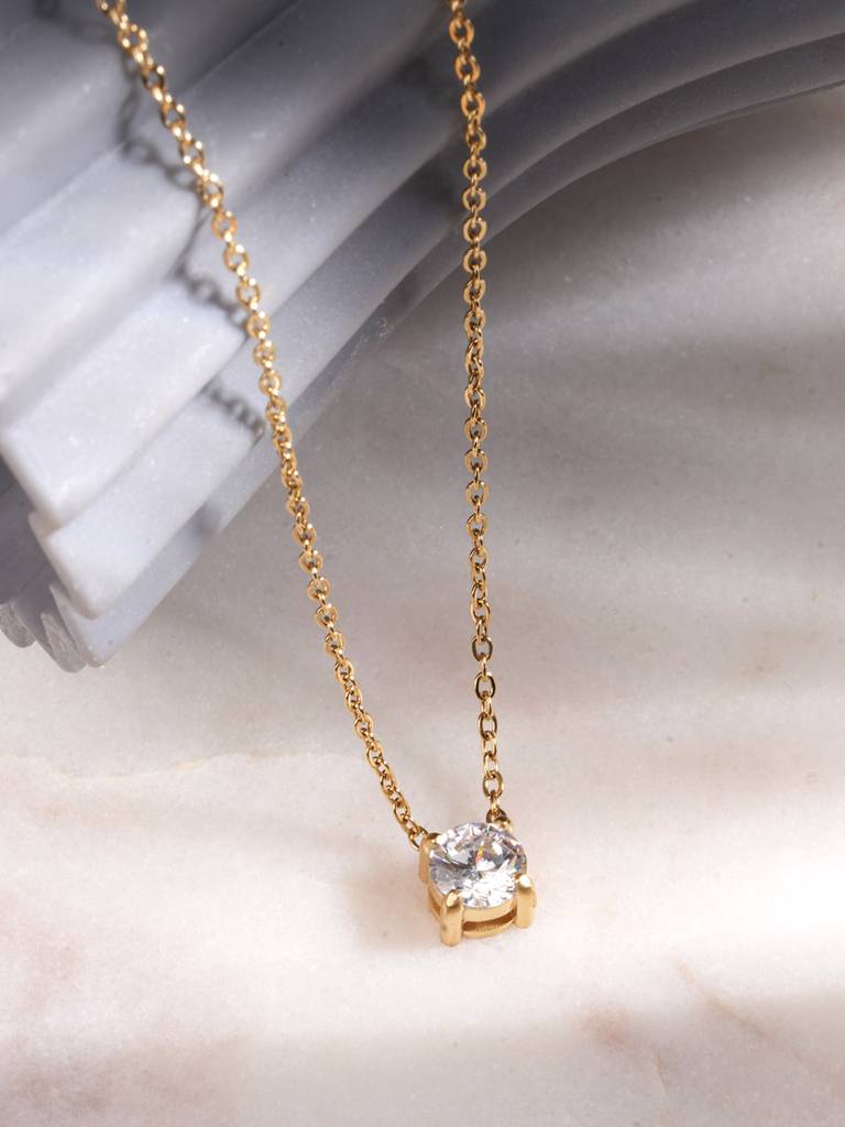 Classic Solitaire Glow Pendant For Women : SSWNC0460