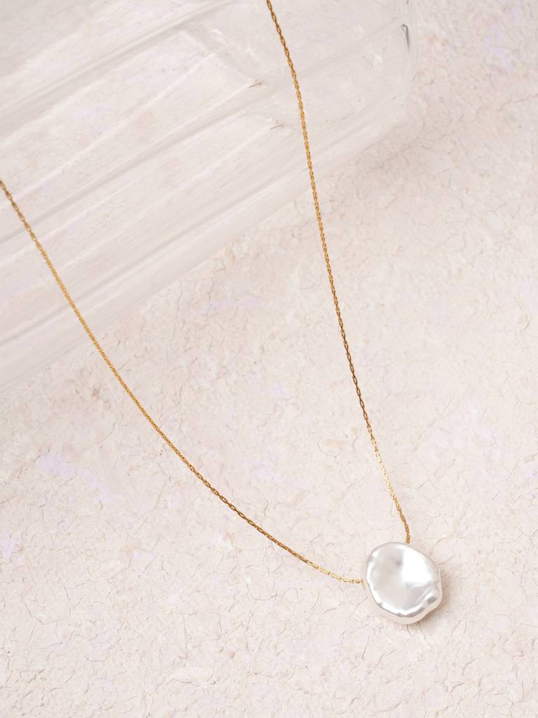 Crystal Sphere Drop Pendant Necklace For Women : SSWNC0526