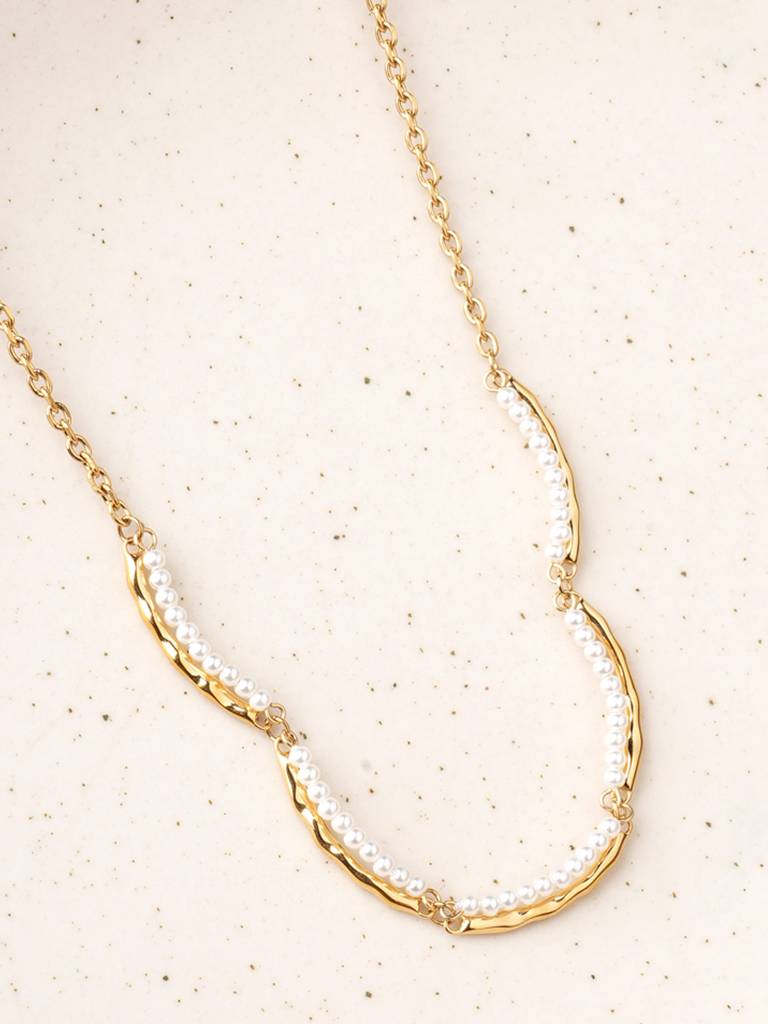 Twisted Elegance Rope Chain Necklace For Women : SSWNC0531