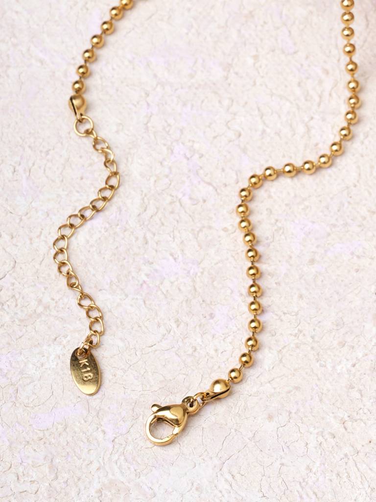 Double Hoop Interlocked Pendant Necklace For Women : SSWNC0587