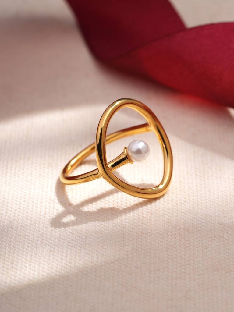 Criss-Cross Pearl Center For Women : SSWRG0822-5