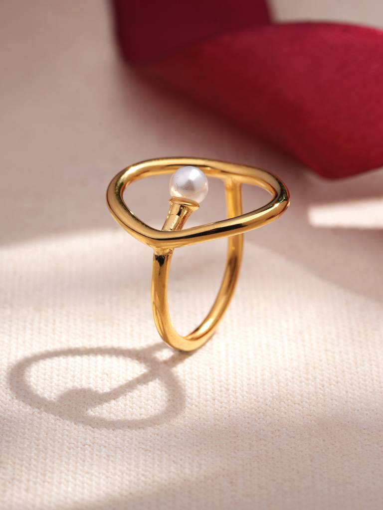 Criss-Cross Pearl Center For Women : SSWRG0823-6