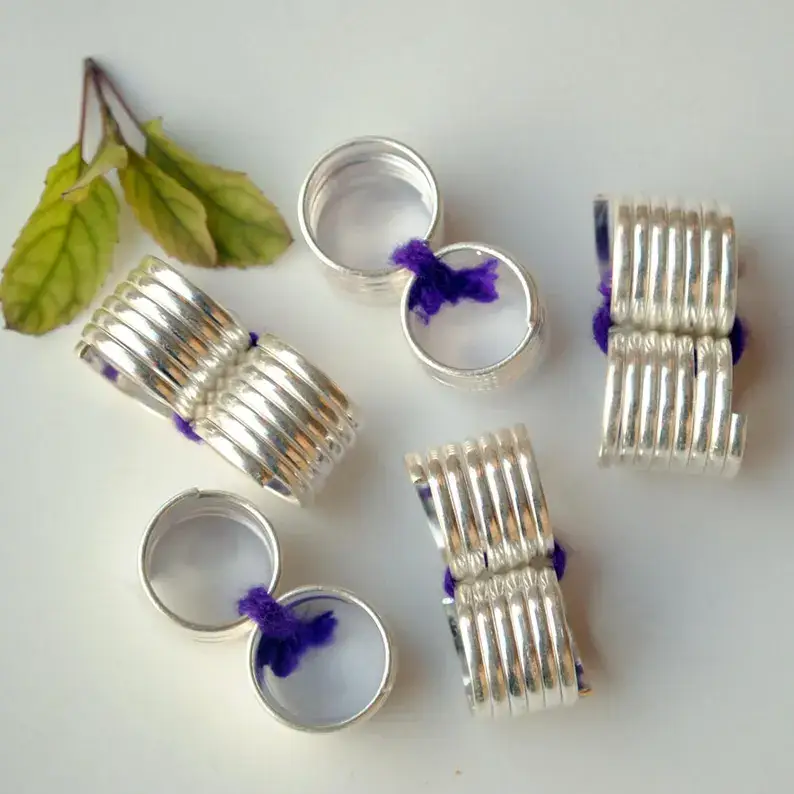 Spiral Coil Adjustable Toe Ring : STR007
