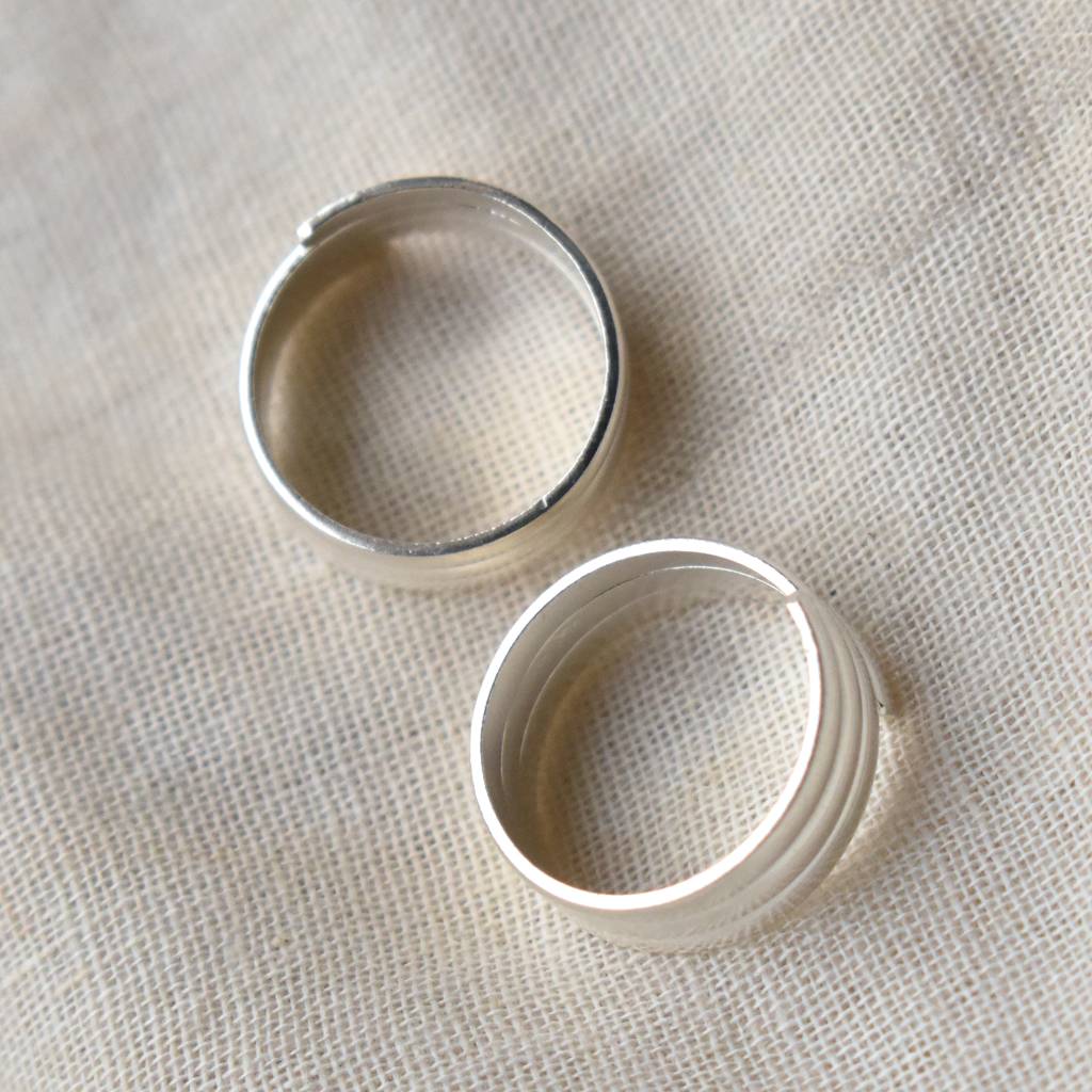 Multi Band Adjustable Sterling Silver Toe Ring : STR012