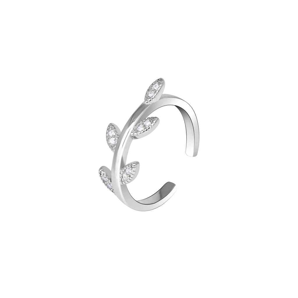 Leaf Charm Toe Ring : STR388